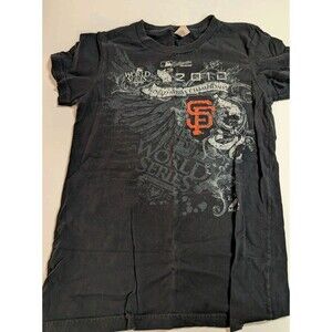 SF Giants T Shirt Small Women's MLB San Francisco 2010 World Series